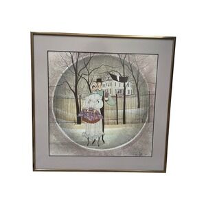 P. Buckley Moss Truman House Signed Numbered Lithograph 474/1000 1991